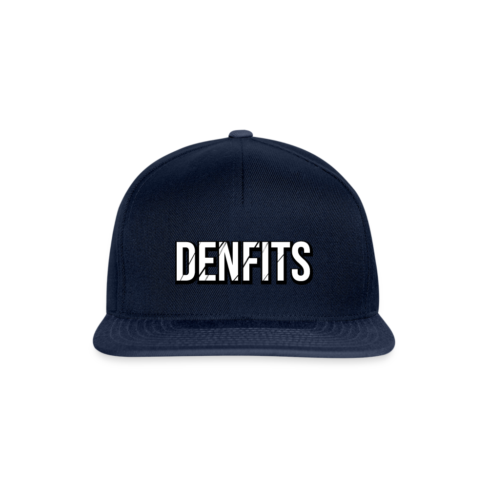 Denfits blk - Snapbackkeps - marinblå/marinblå