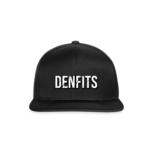 Denfits blk - Snapbackkeps - svart/svart